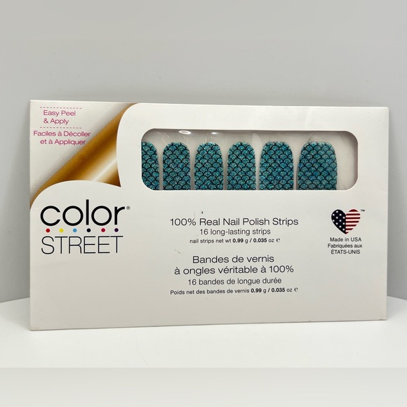 $9 🌸 Mermaid Brigade ~ Color Street ~ Manicure Nail Polish Stickers ~ NEW - Picture 7 of 7